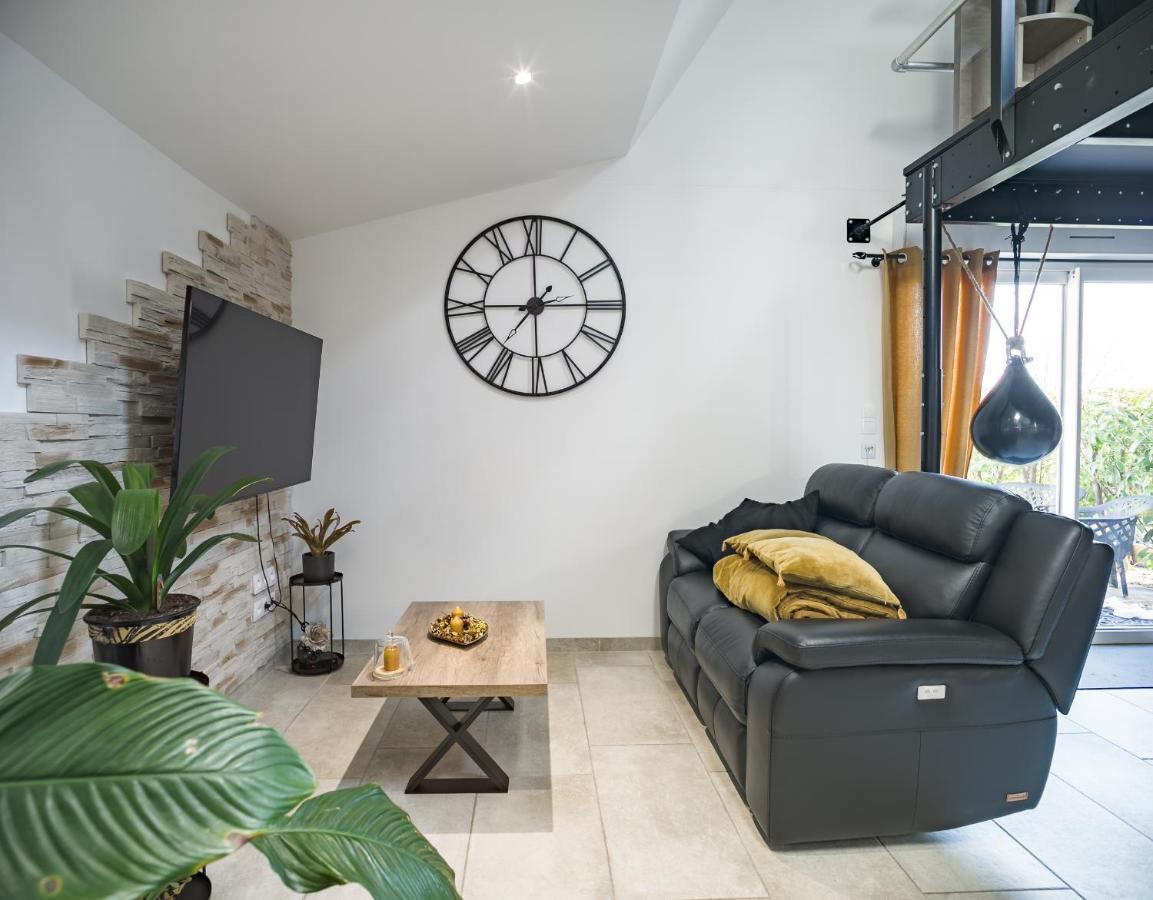 Loft Avec Jardin Et Parking Prive Troyes Exterior foto