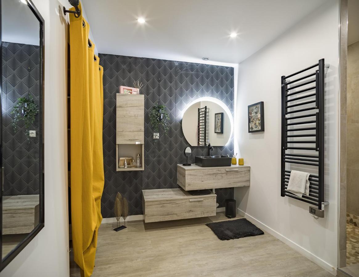 Loft Avec Jardin Et Parking Prive Troyes Exterior foto