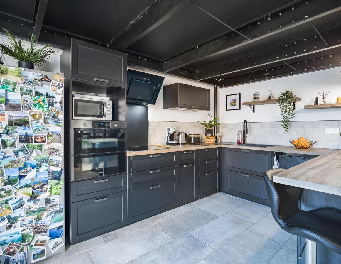 Loft Avec Jardin Et Parking Prive Troyes Exterior foto