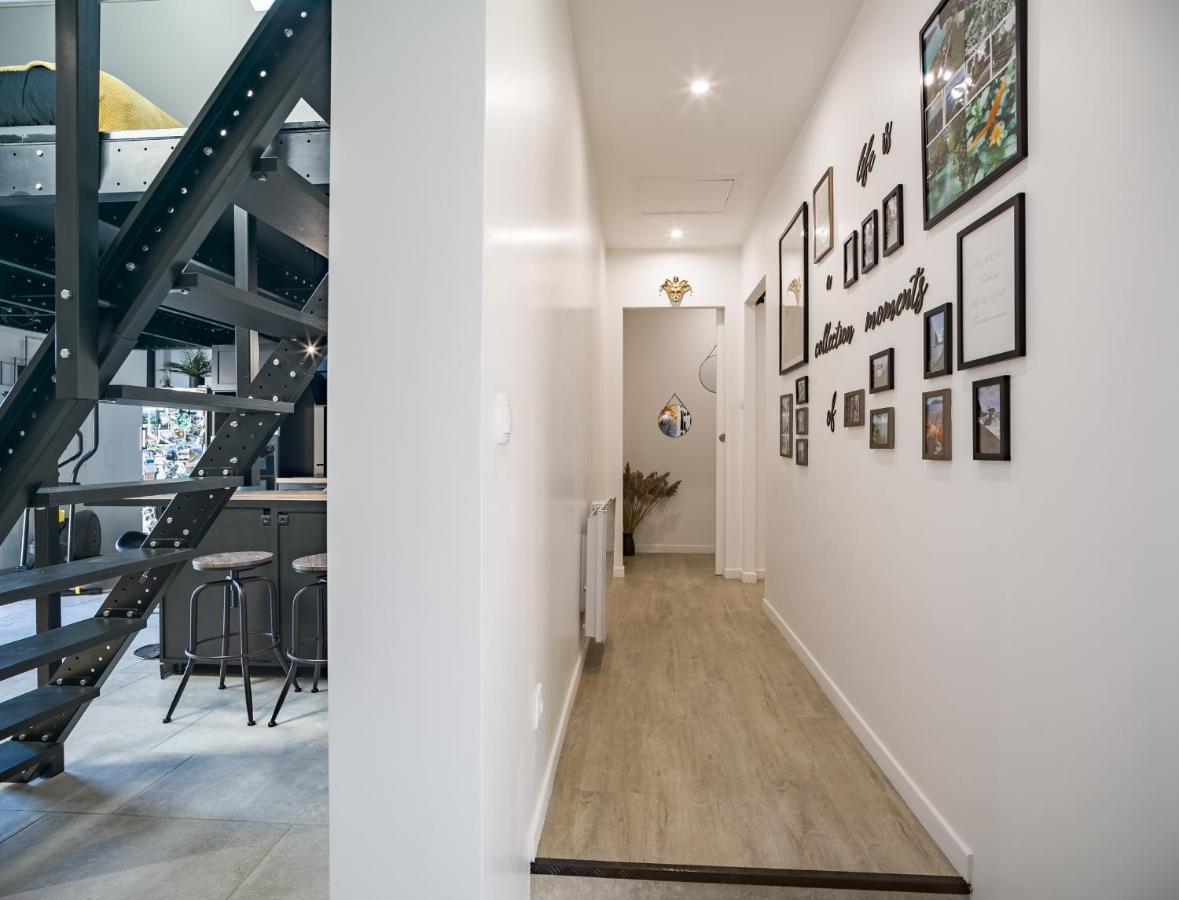 Loft Avec Jardin Et Parking Prive Troyes Exterior foto